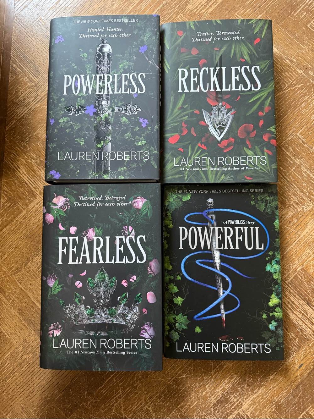 Powerless, Reckless, Fearless, Powerful Hardcover Books by Lauren Roberts
